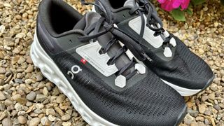 A photo of the On Cloudstratus 3 running shoes upper