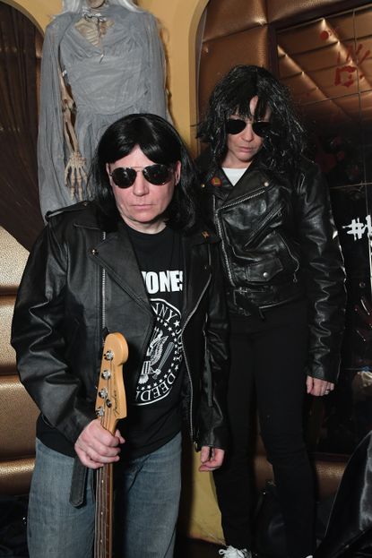 Mike Myers and Kelly Tisdale as The Ramones