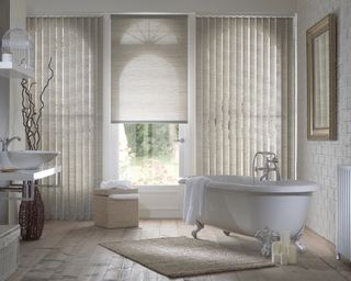 Luxury Vertical Roller Blinds by English Blinds