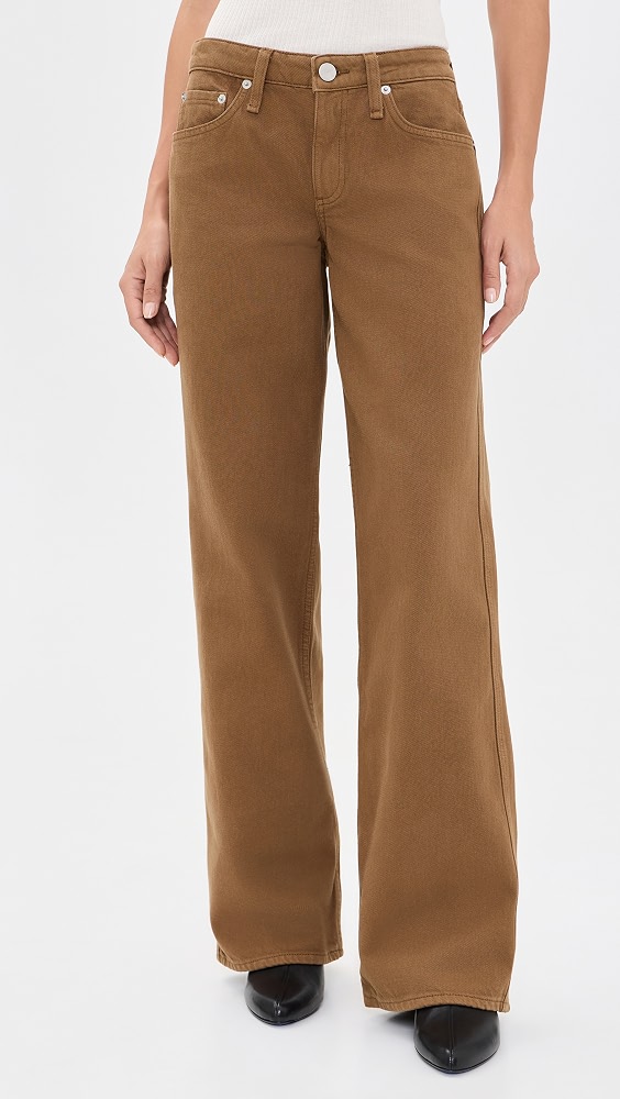 Cam Low Rise Full Straight Jeans - Tabaccostn