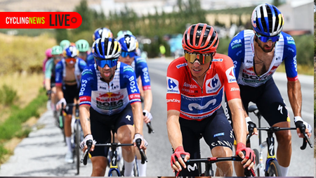 Enric Mas o(Movistar) during the 2026 Vuelta a Espa&ntilde;a (Photo by Tim de Waele/Getty Images)