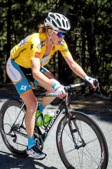Alison Powers (NOW and Novartis) doing all she can to try and hold onto yellow.