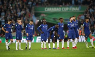 Chelsea lost the Carabao Cup final on penalties to Manchester City