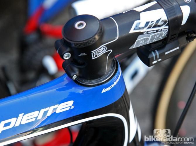 Sometimes pro riders are looking for just a few millimeters of additional bar drop and bearing durability is a small price to pay to get it