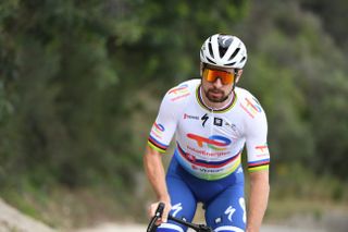 Peter Sagan in the 2022 Team TotalEnergies jersey