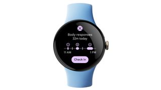 The body responses feature on the Pixel Watch 2