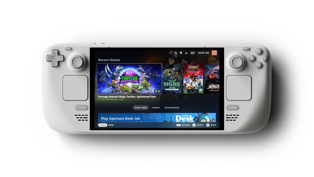 Steam Deck OLED: Limited Edition White