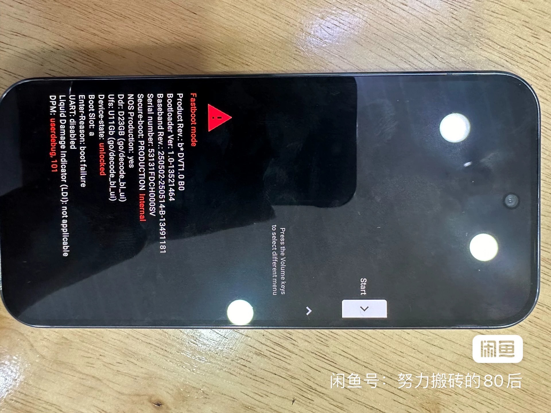 Alleged Google Pixel 10 prototype