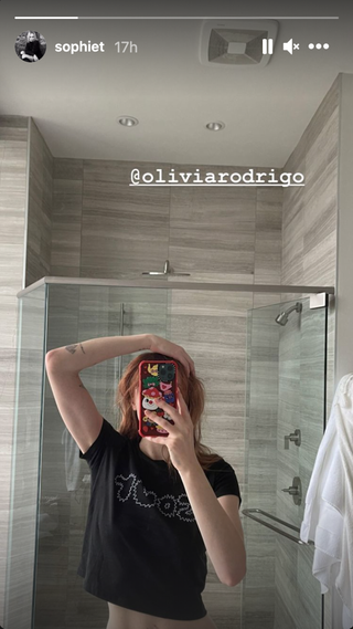 Sophie Turner's Instagram story