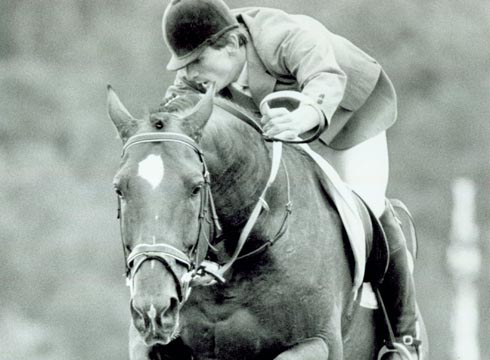 Joe Turi and Vital at Hickstead.