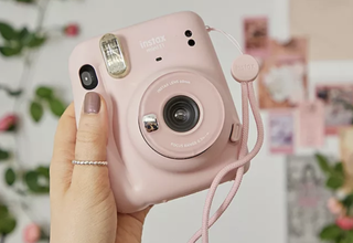 Fujifilm Instax 11 in pink is a perfect Barbie Camera