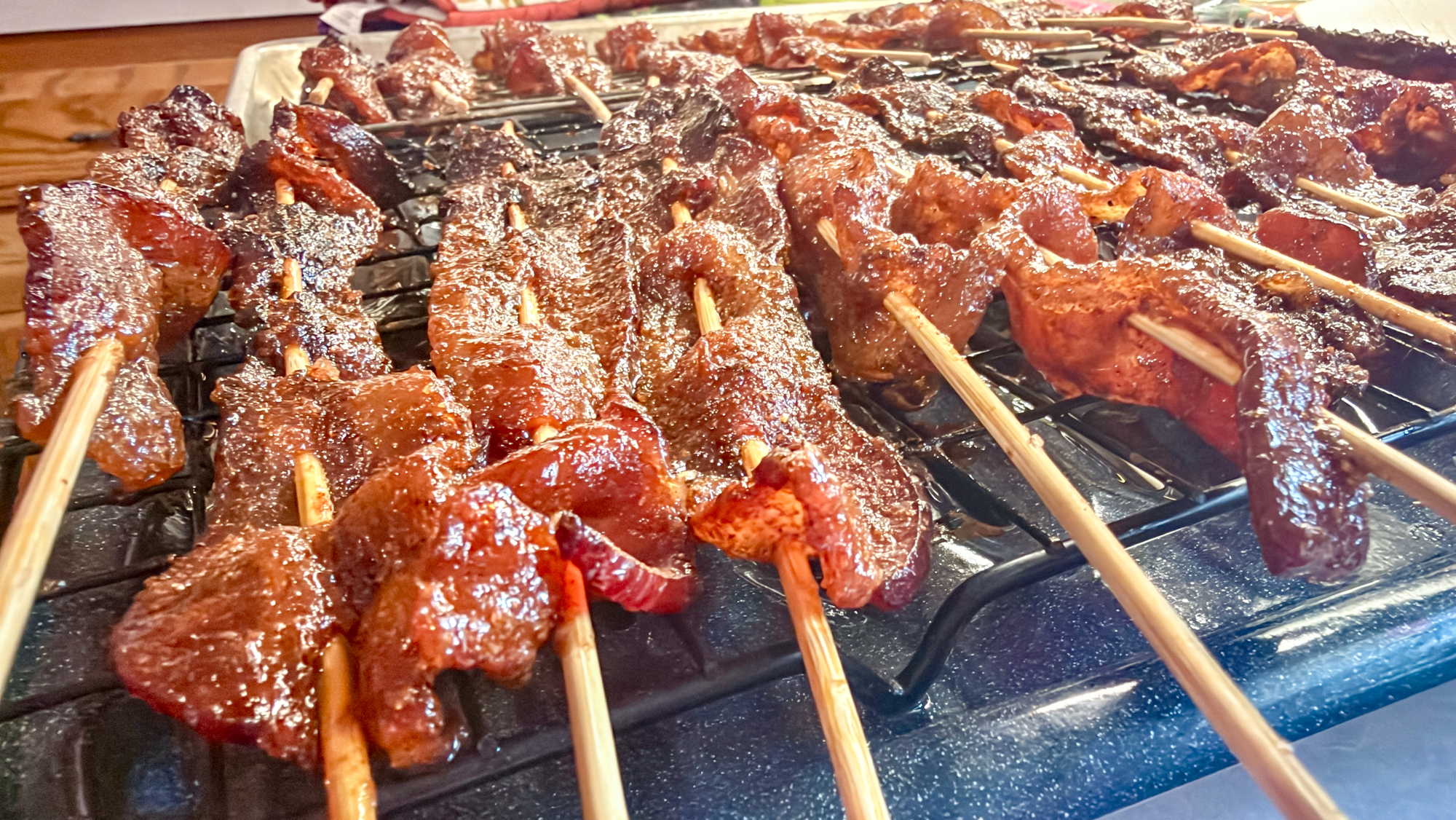 Rectec X-Fire Pro 825 grill and food