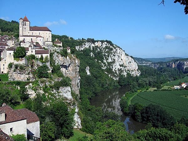 Church along the race route of the 94th Tour de France.