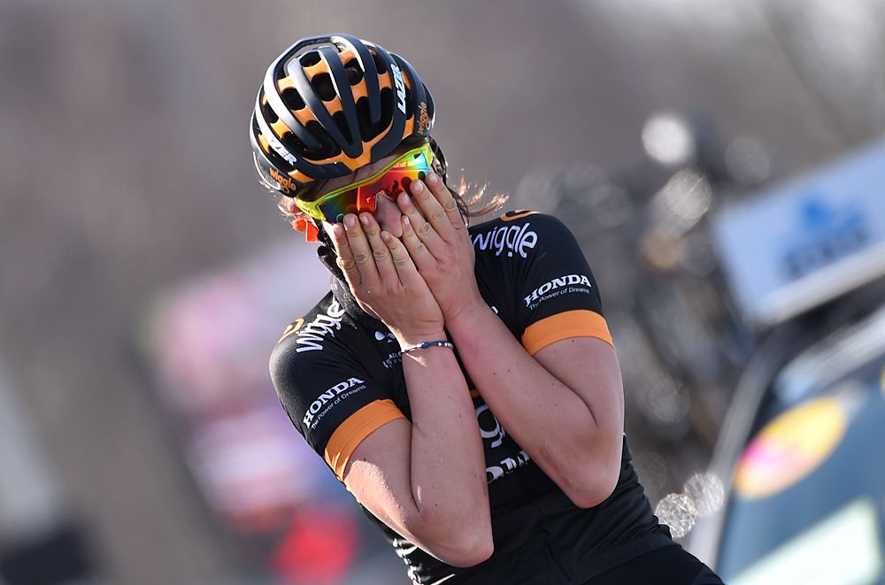 Elisa Longo Borghini (Wiggle High5) wins 2015 Tour of Flanders Women