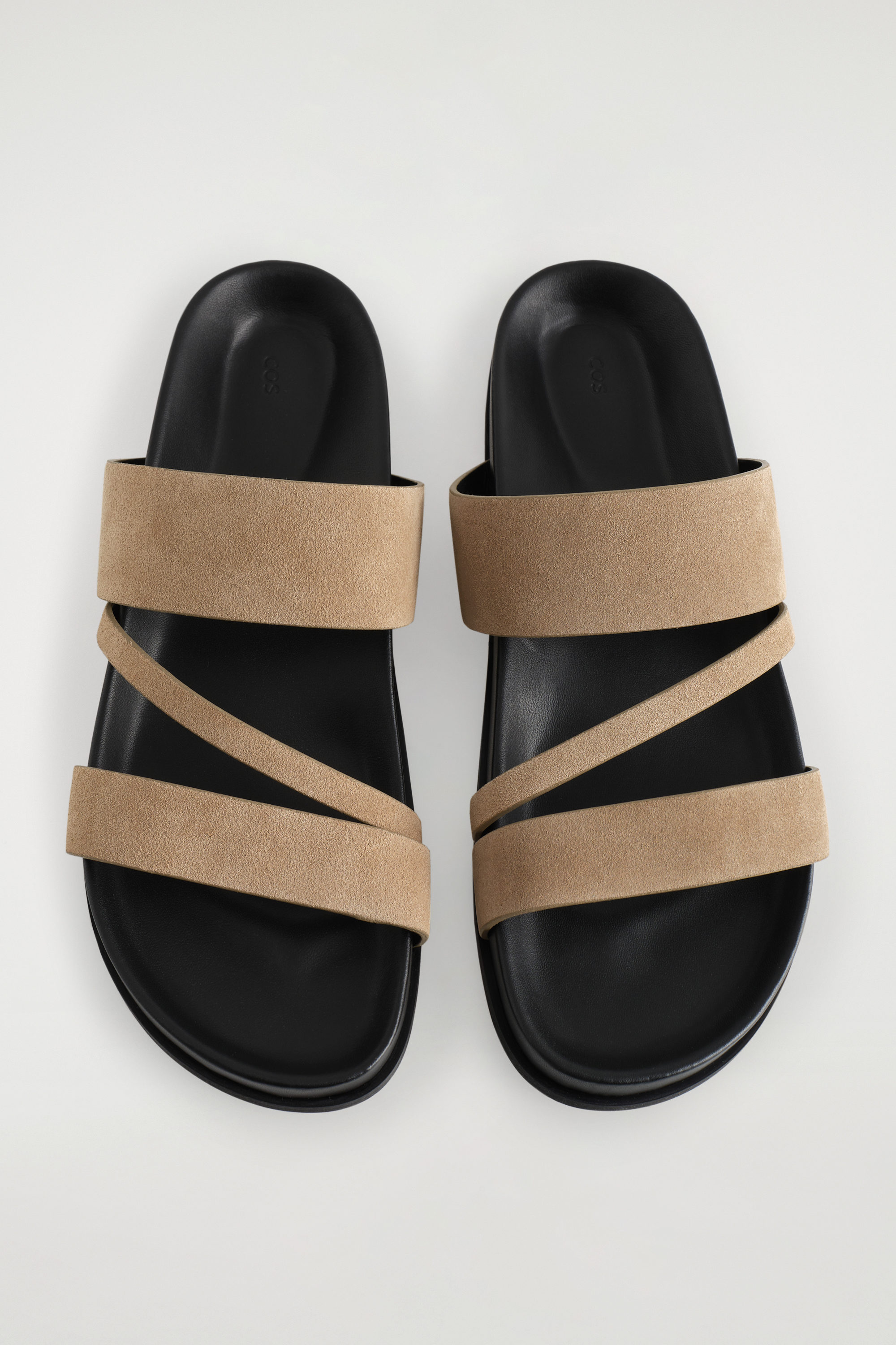 Multi-Strap Suede Sandals