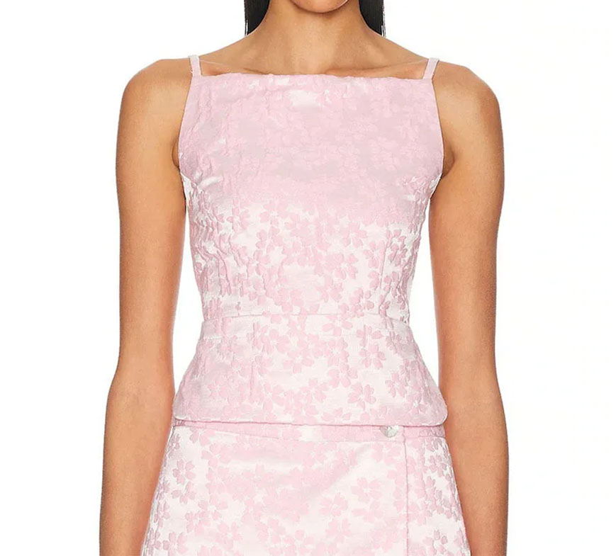 Sandy Liang pink top