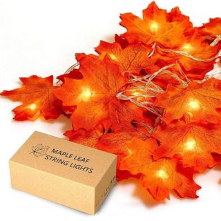Maple leaf LED autumn garland
