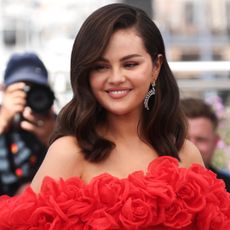 Selena Gomez attends the "Emilia Perez" Photocall at the 77th annual Cannes Film Festival at Palais des Festivals on May 19, 2024 in Cannes, France.