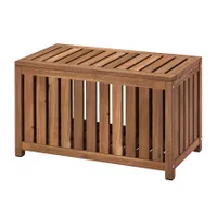 IKEA NÄMMARÖ Storage box, light brown stained indoor/outdoor IKEA NÄMMARÖ Storage box, light brown stained indoor/outdoor