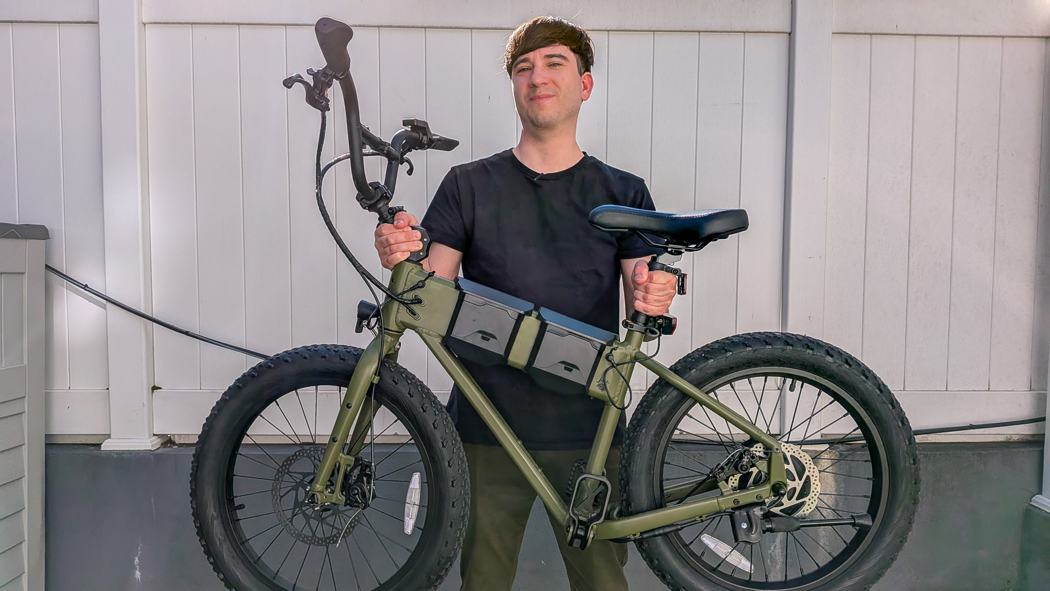 JackRabbit XG Pro held in air.