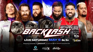 A poster for WWE Backlash 2023