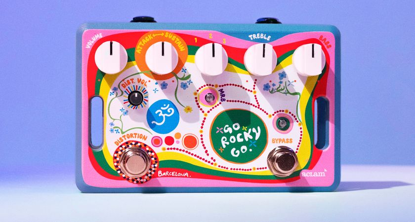 Aclam Go Rocky Go: a stompbox inspired by the Vox Conqueror, the solid-state amp used by the Beatles circa The White Album