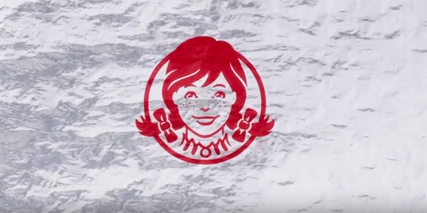 Wendy Thomas in a Wendy&#039;s commercial