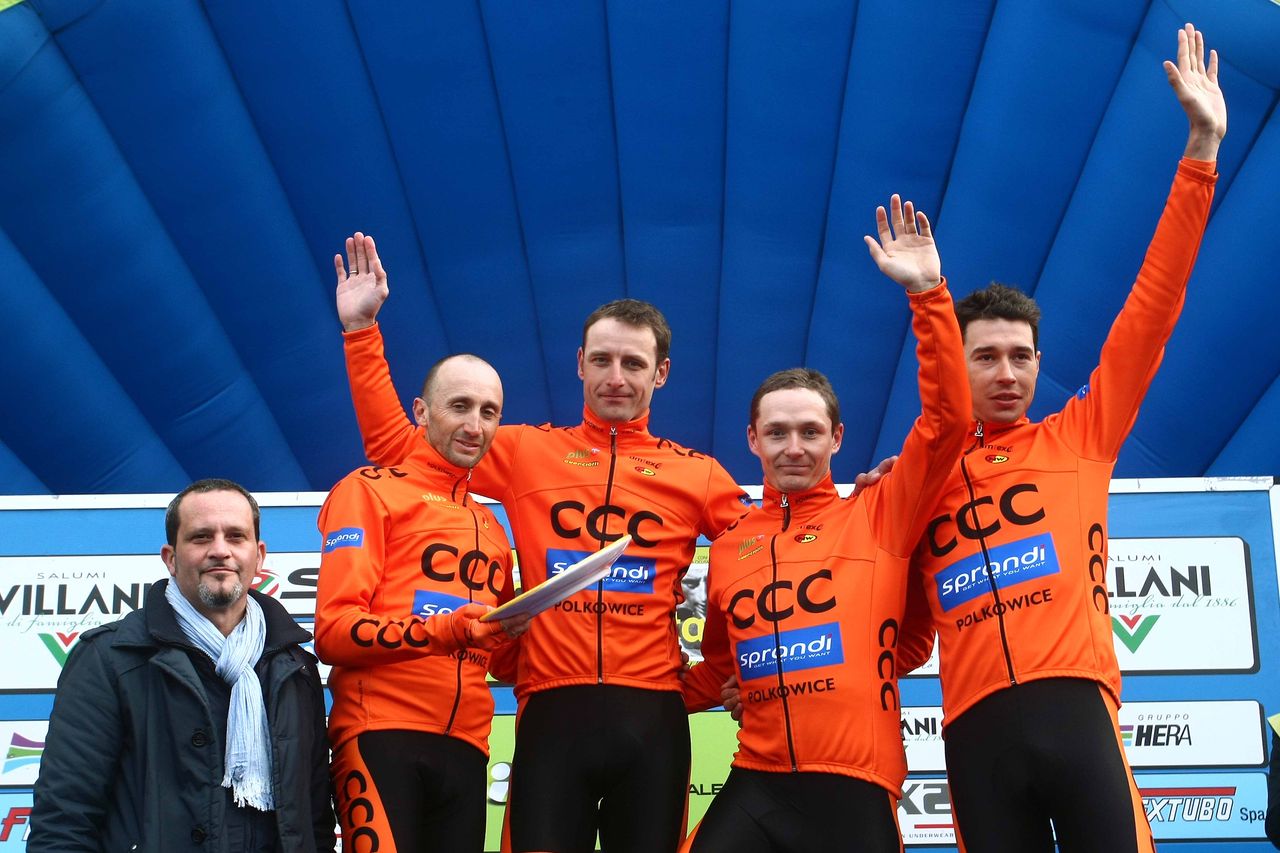 CCC Sprandi Polkowice won the TTT