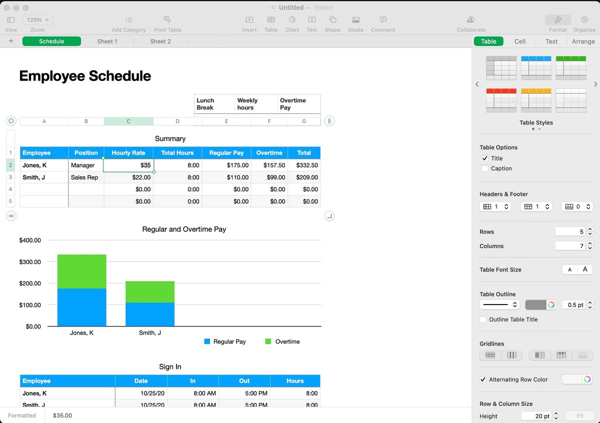 Apple Numbers app review TechRadar