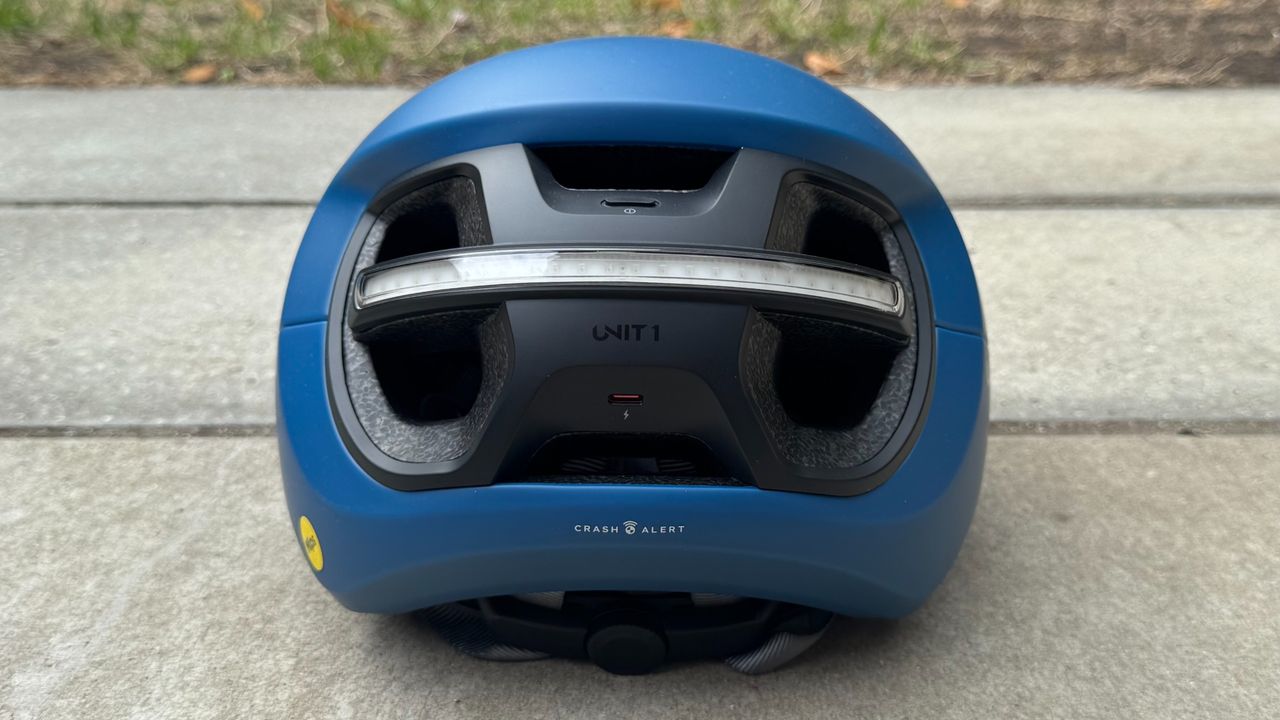 The Unit 1 Aura's integrated rear light