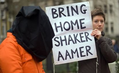 The U.S. released Shaker Aamer on Friday from Guantanamo Bay