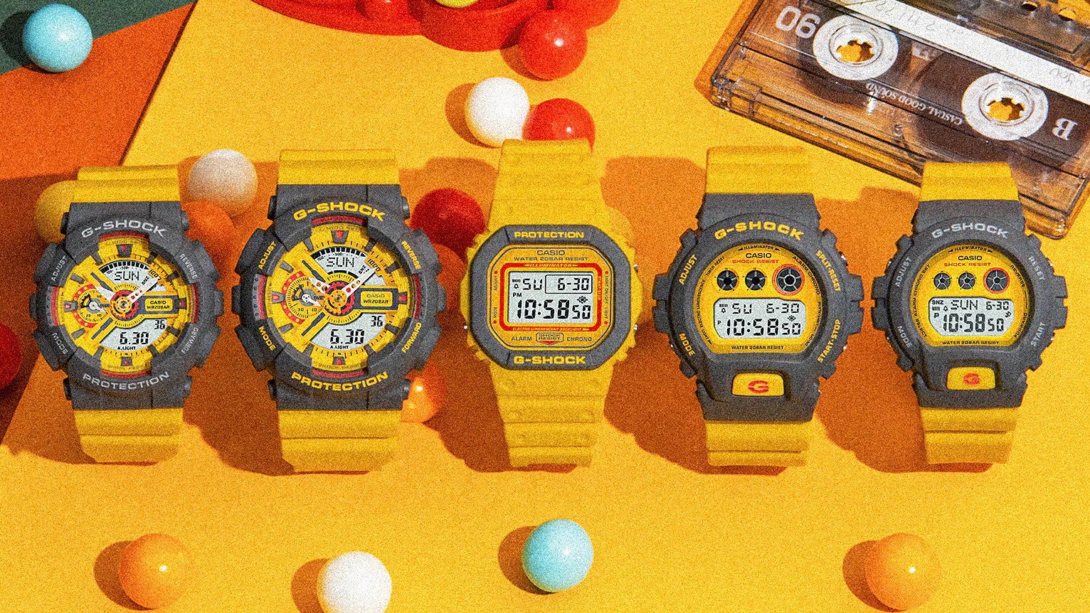 eftermiddag skuffet vest Casio's new yellow G-Shock series is a blast of zesty 90s nostalgia |  Advnture