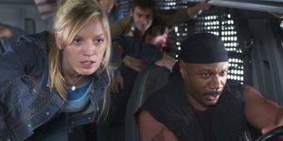 Sarah Polley and Ving Rhames in Dawn of the Dead