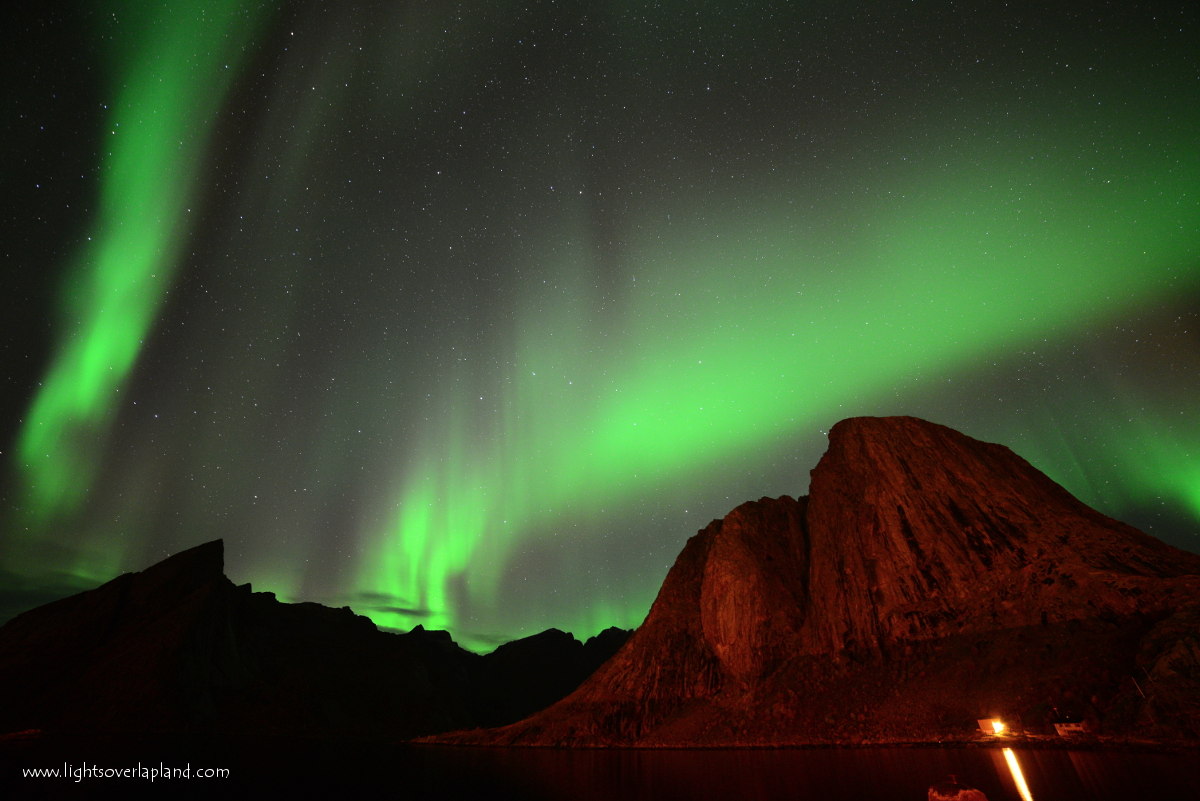 Aurora Over Norway&#039;s Lofoten Archipelago #1