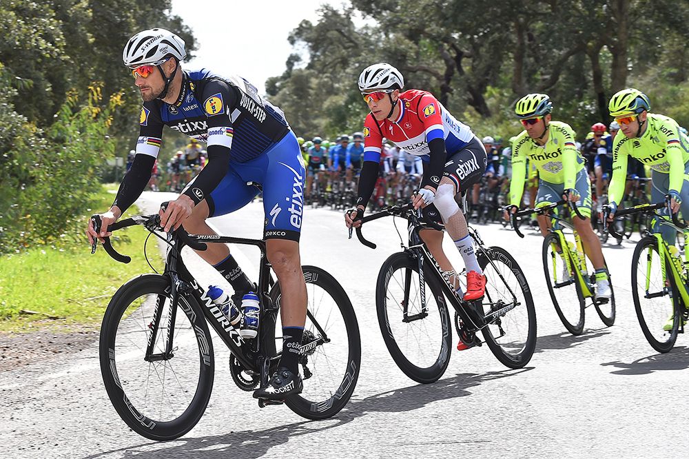 Tom Boonen and Niki Terpstra lead for Etixx-Quick Step