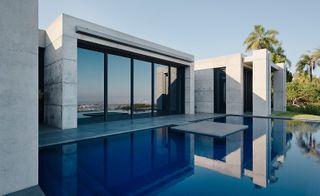 House with a view of infinity pool