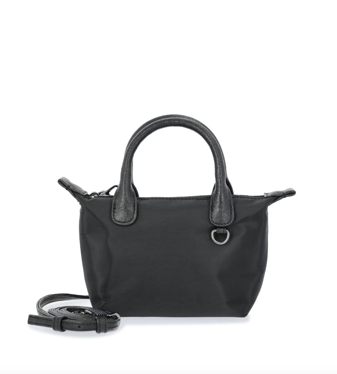 No Boundaries, No Boundaries Women's Mini Tote Crossbody Bag, Black