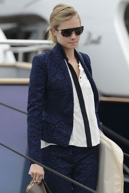 Cara Delevinge in Cannes