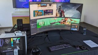 Samsung Odyssey Ark gaming monitor