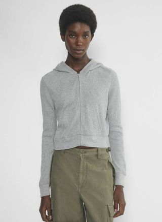 Aritzia, TNA Waffle Zip Hoodie