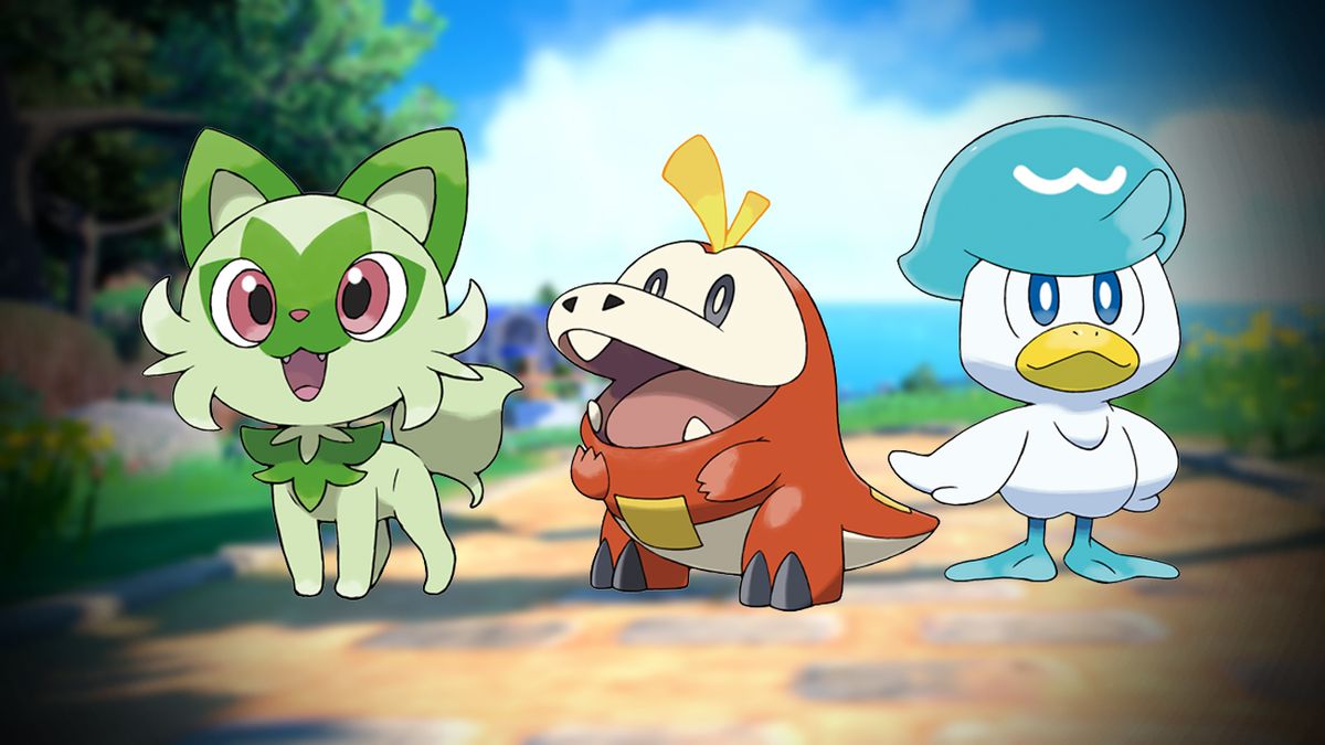 Pokemon Scarlet & Violet Starter Evolutions Revealed