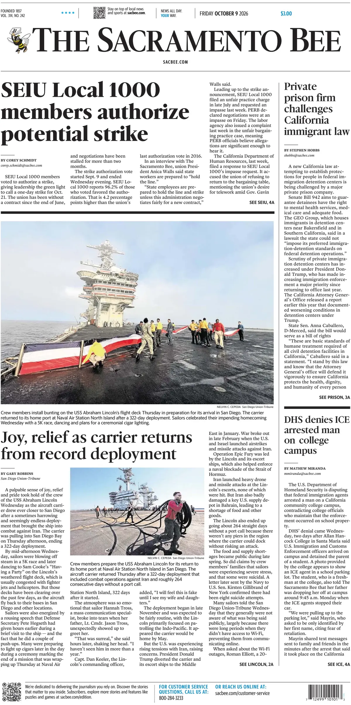 The Sacramento Bee