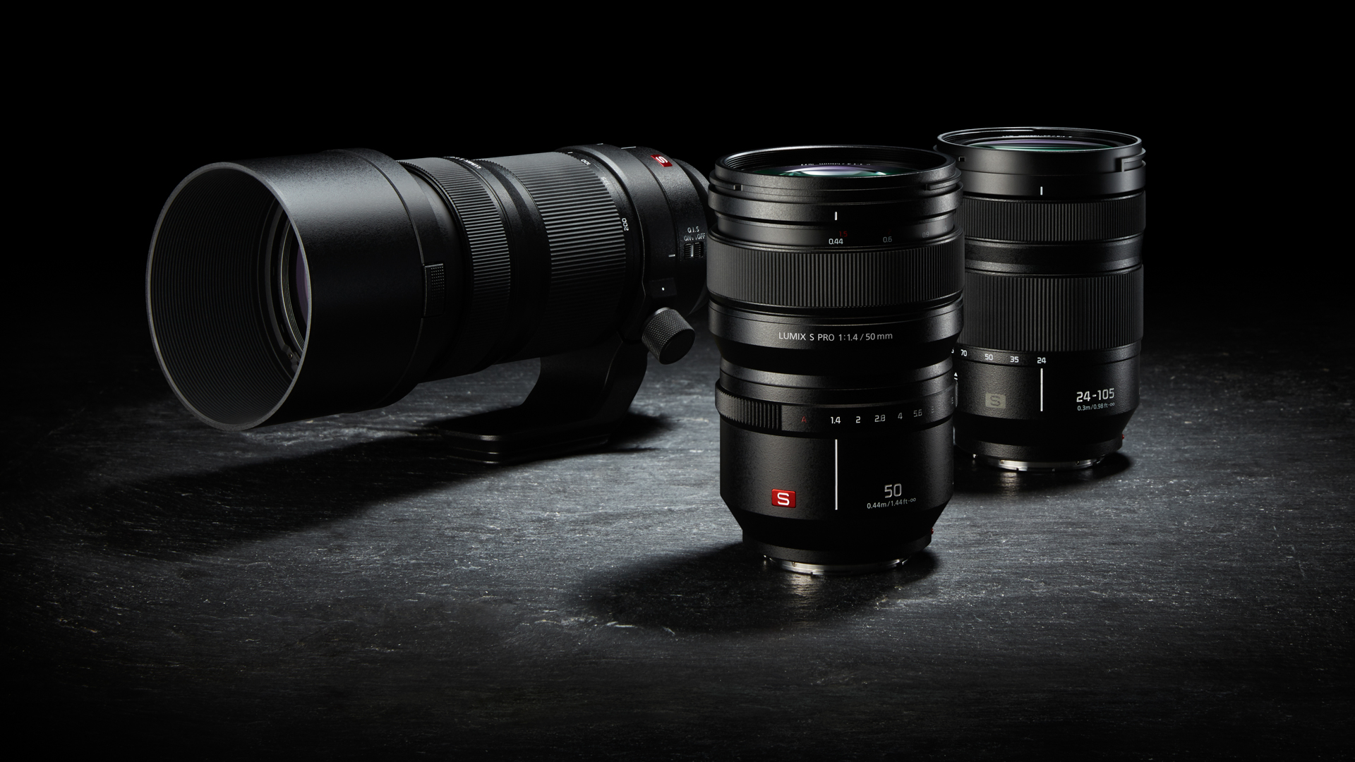 Panasonic confirms S series lens triplet for Lumix S1R and S1