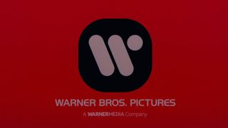 Warner Bros logo; a white symbol on a red background