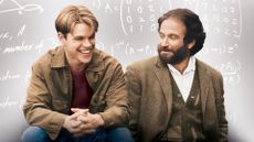 Matt Damon and Robin Williams in promo for Good Will Hunting 