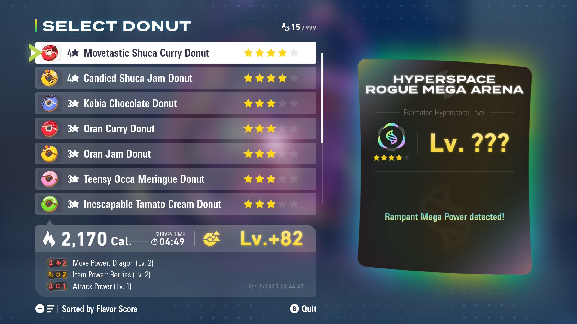 Donuts in Pokemon Legends ZA