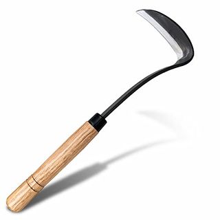 Shanfeek Japanese Weeding Sickle Hoe Gardening Tools 