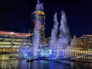 Light installations from Vivid Sydney light festival