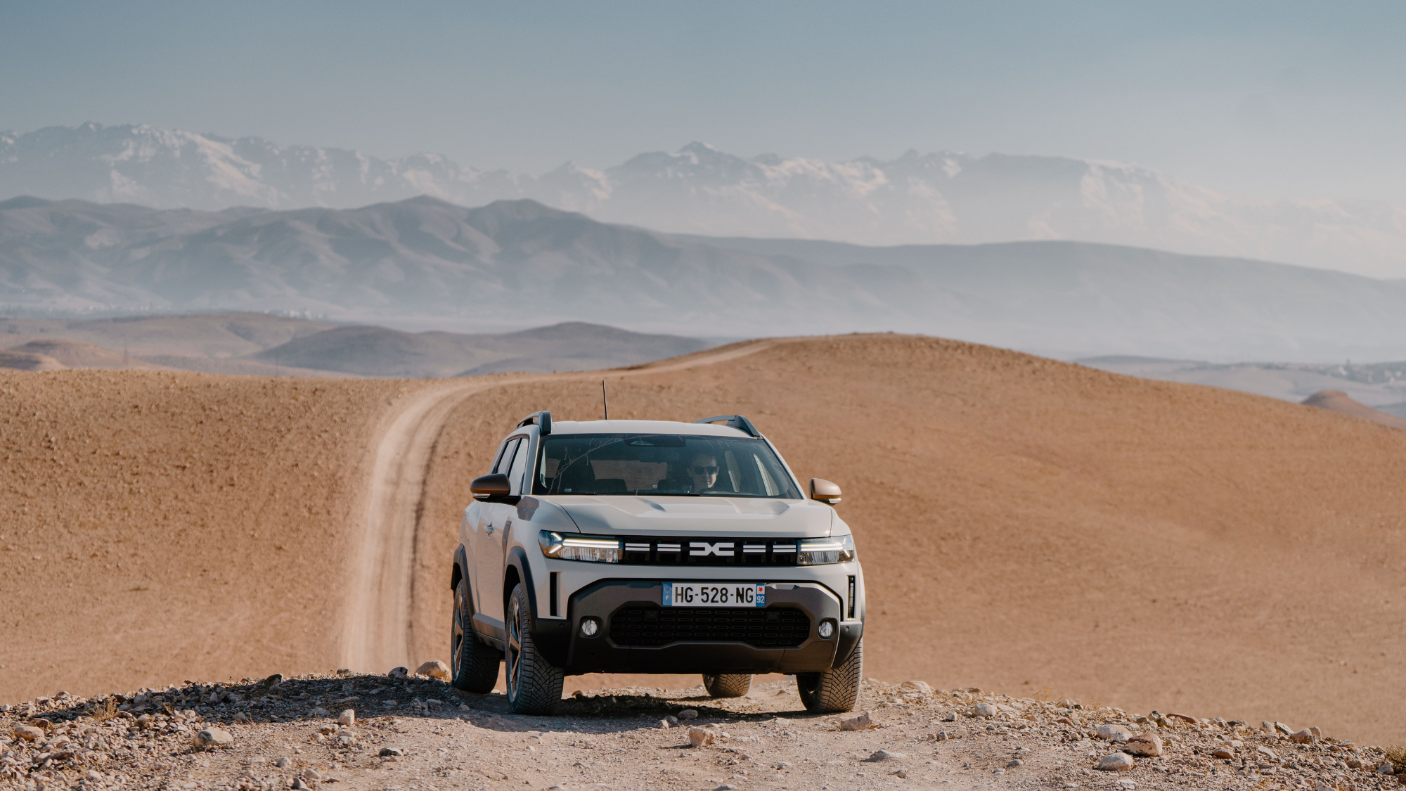 Dacia Duster in the Agafay Desert