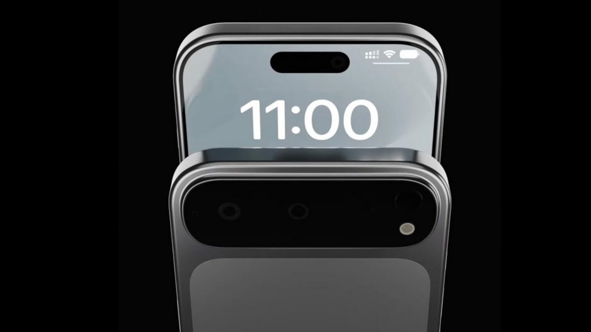 an iPhone 17 Pro Max render